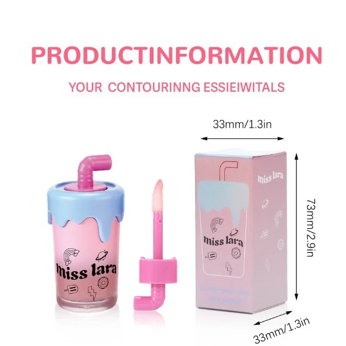 fix-dry-cracked-lips-non-sticky-mirror-gloss-for-plump-hydrated-comfort-mis-qdn6hk3s-1 Close-up of Mirror Lip Gloss applying non-sticky, hydrating shine to dry lips for a plump, sparkling finish