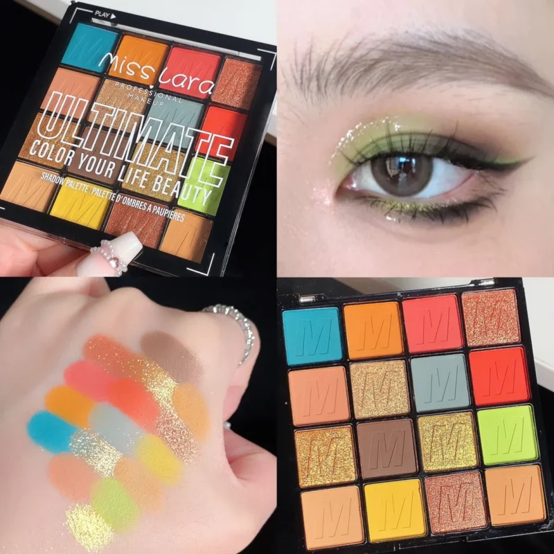 smudge-proof-16-color-waterproof-eyeshadow-palette-with-blending-brush-mis-7d6ujz4y-desc-13 waterproof eyeshadow palette for stage performance and humid weather