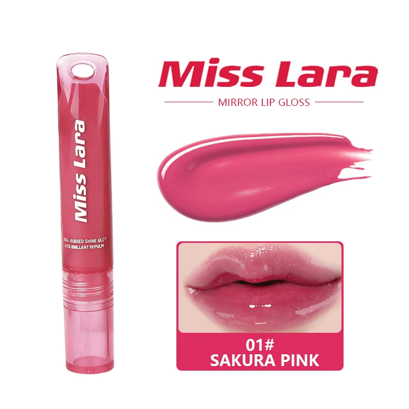 the-no-more-chapped-lips-fix-hydrating-plumping-gloss-that-actually-works-all-da-mis-eszn79th-desc-4 Woman with hydrated non-sticky plumping lip gloss showing mirror shine against dry chapped lips pain point